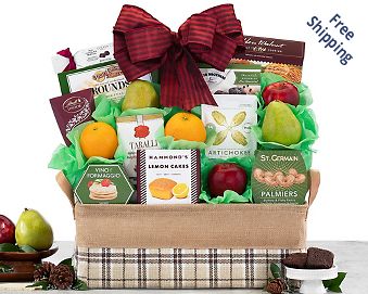 Wholesome Harvest Fruit Selection Gift Basket FREE SHIPPING